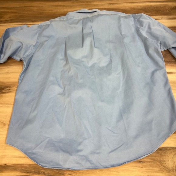 Ralph Lauren Mens Shirt XL Blake Button Down Blue Vintage Long Sleeve - Picture 9 of 9